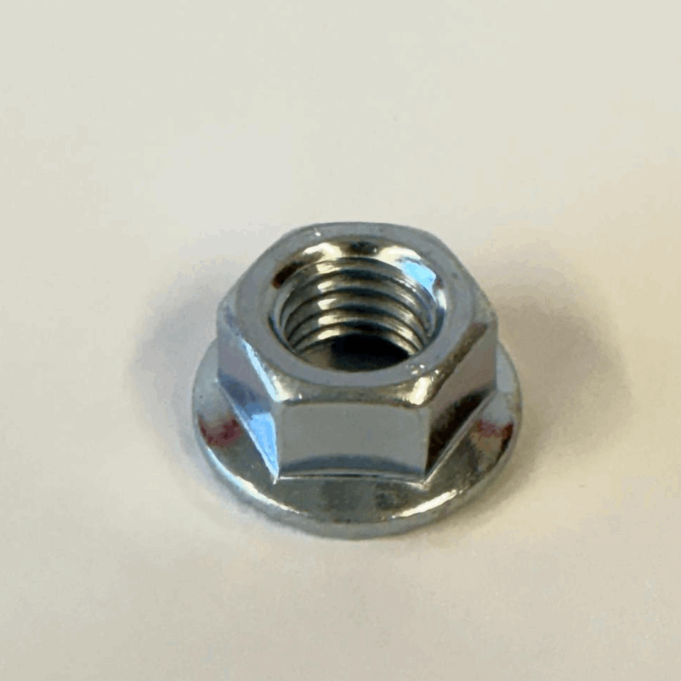 Flanged Nut Zinc