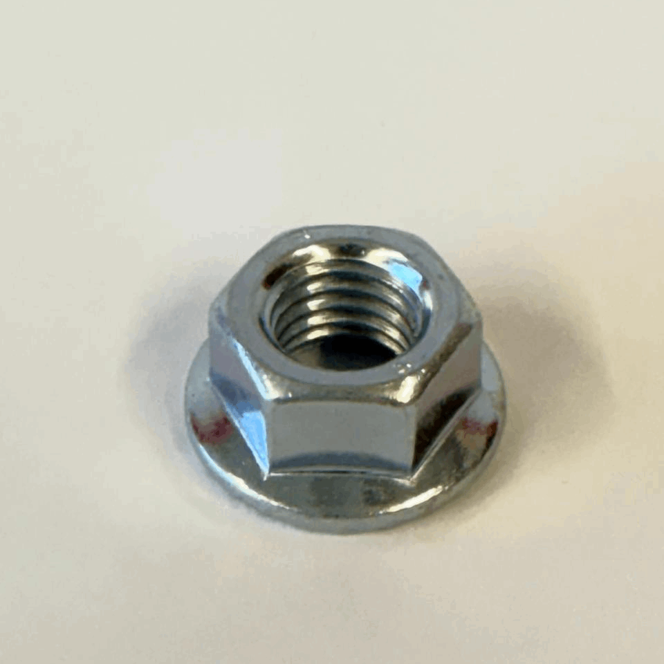 Flanged Nut Zinc