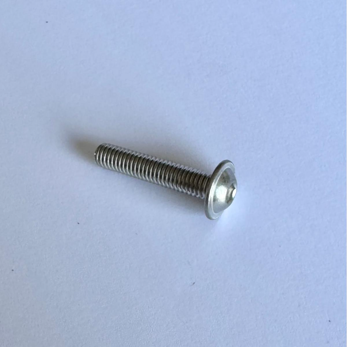 Hex Socket Button Flanged S/S